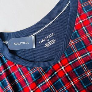 NAUTICA Women's 2 Piece Plaid Pajama Set Size 2X NWT